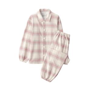 パジャマ キッズ 脇に縫い目のない フランネル ...の商品画像