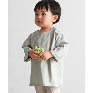 tシャツ オーバーサイズ 長袖 Tシャツ キッズ...の商品画像