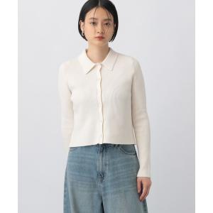 カーディガン タイトショートカーディガン レディース