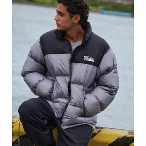 【美品】FIRST DOWN フード付きダウンジャケット ブラック FIRST DOWN ファーストダウン ジャケット WRAP DOWN PARKA