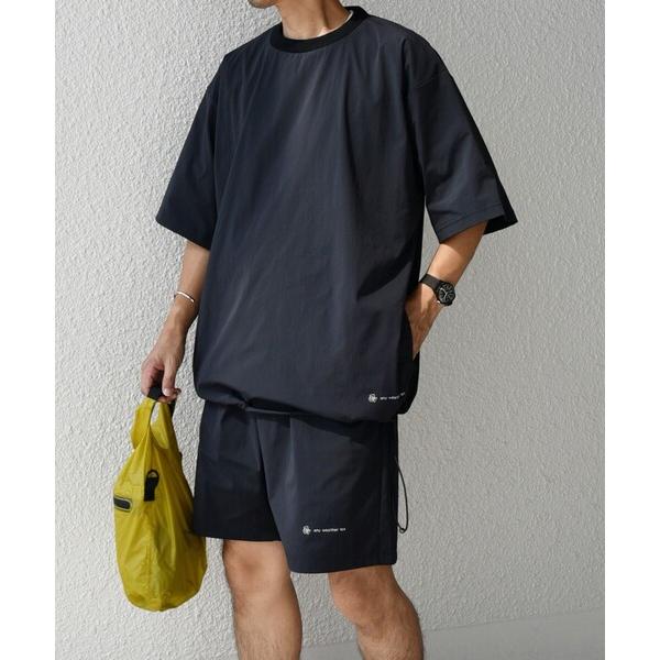tシャツ 「WEB限定」SHIPS any:「洗濯機可能」ワッシャーナイロン スピンドル Tシャツ＋...
