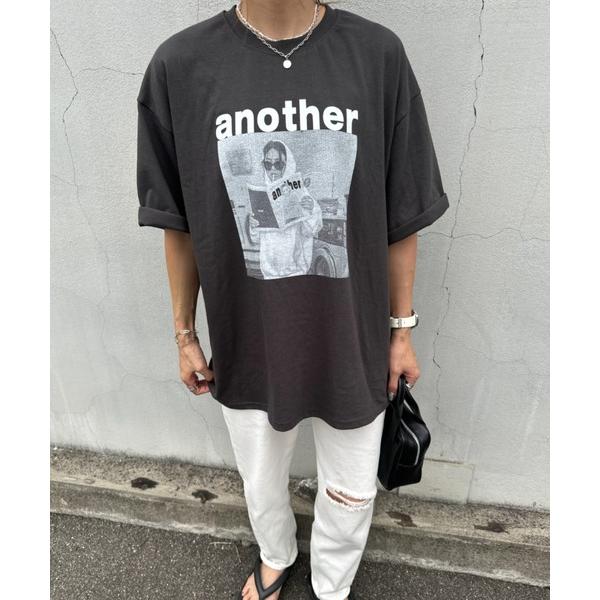 tシャツ anotherプリントTシャツ(chiicaselect) / ロゴTシャツ オーバーTシ...