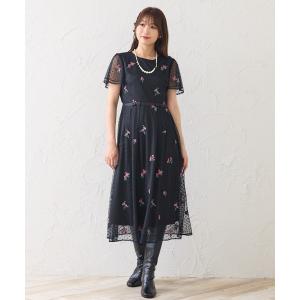 Rose Tiara（ローズティアラ） 長袖ワンピース 40 ピンク レディース