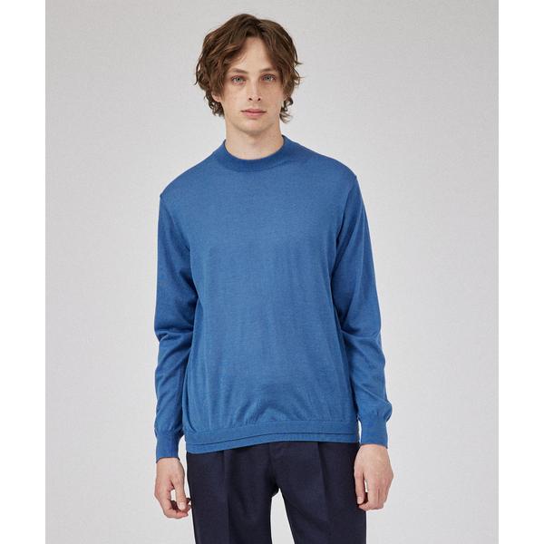 セーター ニット 「Super120S」クルーネック　ニット メンズ