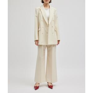 ROPE'（ロペ） パンツ センタープレスギャバタックパンツ レディース