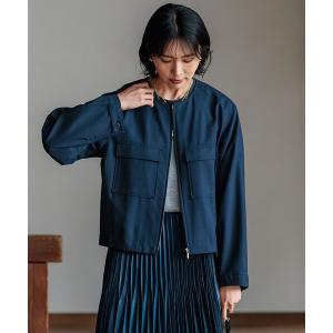 23区（ニジュウサンク） ノーカラーコート コート 「VERYコラボ/撥水