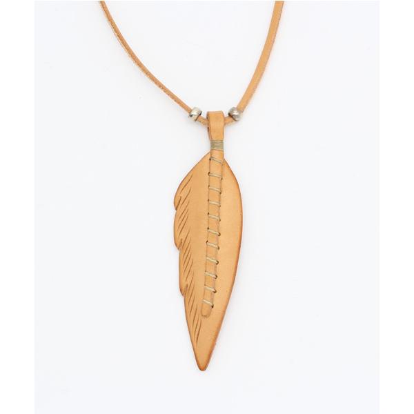 ネックレス MOTORATORY×BEAMS PLUS / 別注 フェザーネックレス S