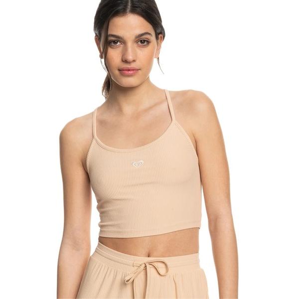 キャミソール RISE ＆ VIBE RIB TANK/ロキシー速乾フィットネスタンクトップ