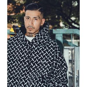 【Subciety】 スタジャン Lサイズ ウール・レザー 109-62036_1.jpg
