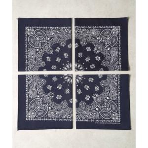 INDIAN（インディアン） バンダナ 大判 スカーフ ハンカチおしゃれ