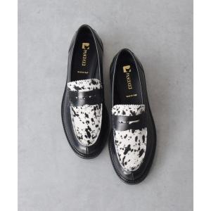 ローファー 「PASCUCCI」レザーベーシックローファー(D41608) レディース