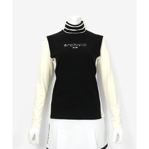 archivio tシャツ 「LADIES」ハイネックロゴUV速乾プルオーバー