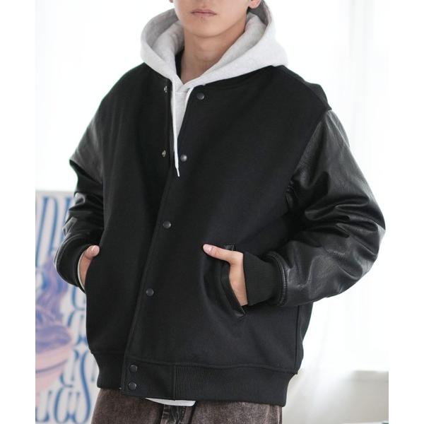 スタジャン 「ムラサキスポーツ限定」DEAR LAUREL/ディアローレル スタジャン ジャケット ...