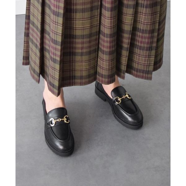 ローファー 「INTER-CHAUSSURES」ラウンドトウビットローファー(I41628) レディ...