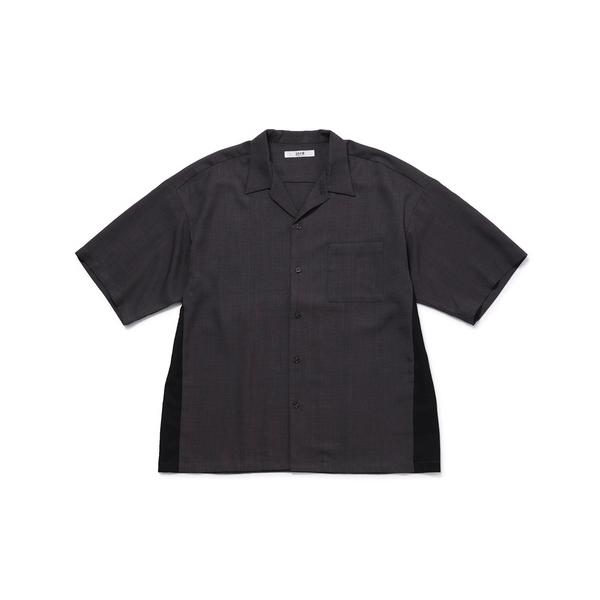 シャツ 「セットアップ対応」j.n.r.d/ミックスカラートロラインハーフスリーブシャツ メンズ