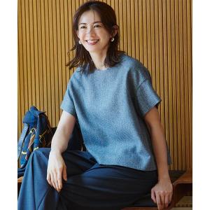 23区 ニット セーター 「洗える」オータムメタリック ラメ
