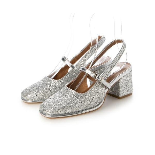 パンプス 「EVOL」スクエアバックバンドメリージェーンパンプス IX5538