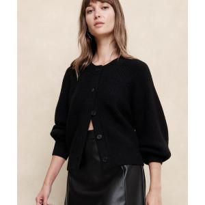 カーディガン BANANA REPUBLIC FACTORY STORE　　バルーンスリーブ カーディガン レディース