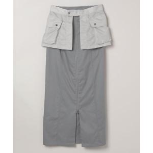 スカート ポケットベルトナロースカート/145727