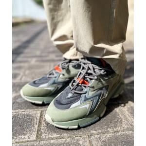 スニーカー メンズ L003 NEO TECH 224 1 SMA 厚底スニーカー メンズ