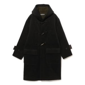 ブリッラペルイルグスト バフカラーコート ハウンドトゥース ロングコート 44 ブリッラペルイルグスト バフカラーコート ハウンドトゥース ロング