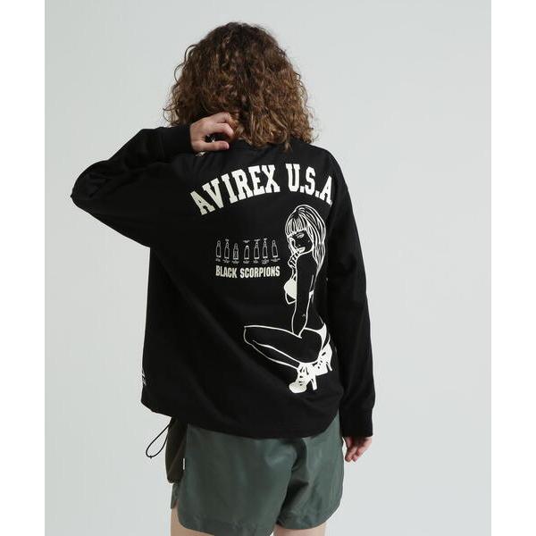 tシャツ 「WEB＆DEPOT限定」BLACK SCORPIONS LONGSLEEVE T-SHI...