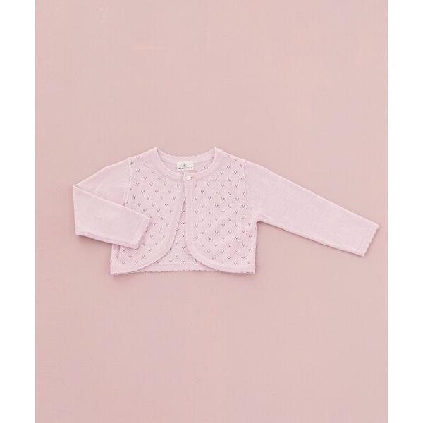 カーディガン 「80~100cm」ベビー ボレロ キッズ 子供服 女の子