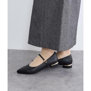 【未使用品】撥水 スクエアトゥアシンメトリーソフトパンプス アイボリー HIMIKO パンプス 「Made in Japan」「撥水」スクエアトゥ
