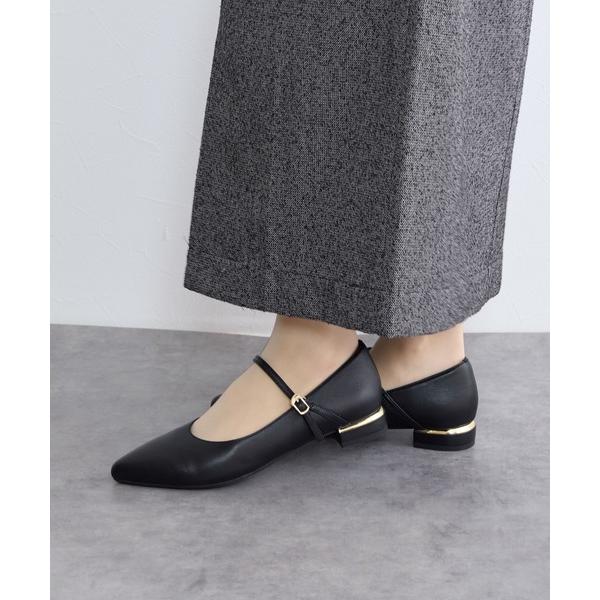 パンプス 「HIMIKO」「WEB限定デザイン」フラットメリージェーンパンプス/640005