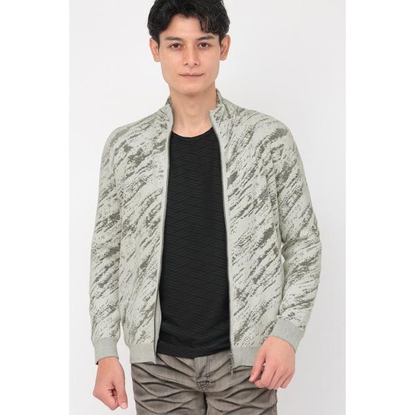 セーター ニット TORNADO MART∴ストームリンクスタンドZIPニット メンズ