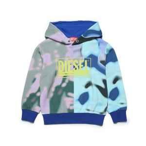 パーカー  DIESEL（ディーゼル）Kids ＆ Junior ブランドロゴタイダイ柄フーディーパーカー キッズ 子供服 男の子 女の子