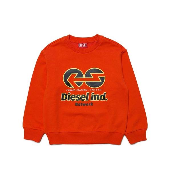 トレーナー  DIESEL（ディーゼル）Kids ＆ Junior ブランドロゴスウェットプルオーバ...