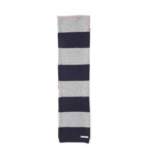 MARNI カシミアブレンドワンポイントブランドロゴボーダーマフラー MARNI（マルニ） ニット セーター 入学式 Kids ＆ Junior カシミヤ