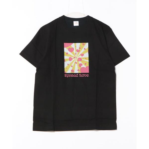 tシャツ Spread Loveオリジナルプリント S/S T レディース メンズ