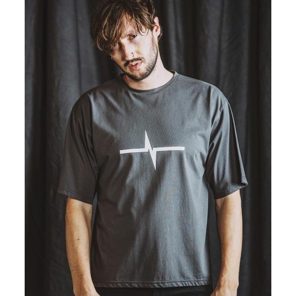 tシャツ 「NO ID.」Logo Print Crew Neck T-Shirt / ロゴ プリン...