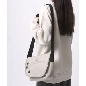 ショルダーバッグ バッグ Lee/リー ロゴ ワンポイント刺繍 撥水 フラップ ショルダーバッグ/レディース メンズ レディース メンズ