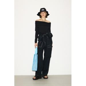 THROW by SLY オールインワン SQUARE NECK JUMPSUITS スクエアネック