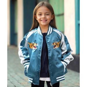 BREEZE キッズ アウター ゴジラ スカジャン 防寒 暖かい 子供