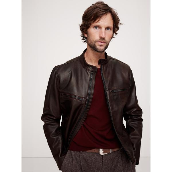 革ジャン ライダース レザー バイカージャケット メンズ