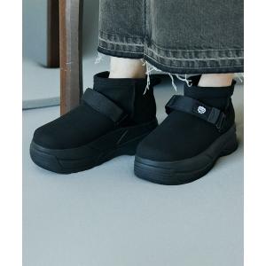 ブーツ SHAKA 厚底 ショート ムートン ブーツ SHORT MOUTON BOOTIE CHUNKY レディース メンズ