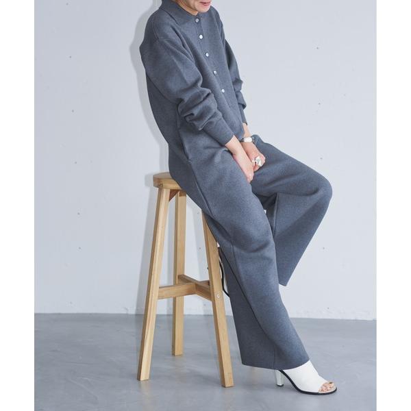 オールインワン ニットジャンプスーツ レディース