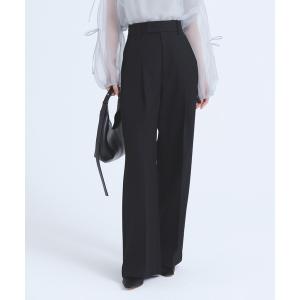 新品　アニュアンス ピンタックストレートパンツ M anuans 入学式 卒業式 アニュアンス anuans ピンタックストレートパンツ （BEIGE