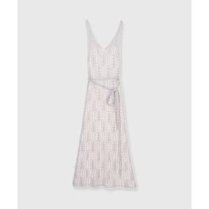 anuans（アニュアンス） ワンピース ウールレースポロニットワンピース