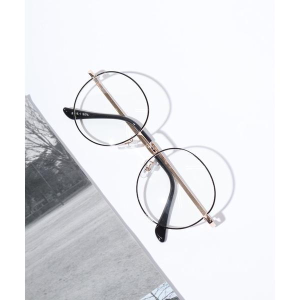 伊達メガネ メガネ 眼鏡 サングラス　伊達メガネ 丸メガネ 細いフレーム UVカット メンズ レディ...