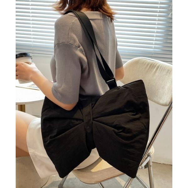 ショルダーバッグ バッグ Y2K 休日＆通勤 リボン形斜めがけ・ショルダーバッグ ショルダーバッグ ...