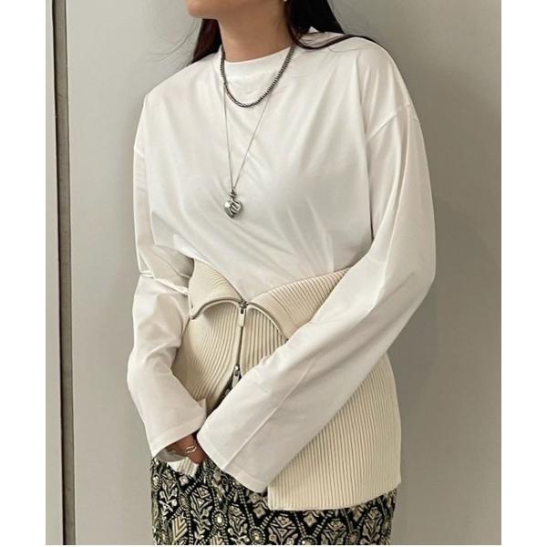 tシャツ KNIT CORSET SET BIG TEE レディース