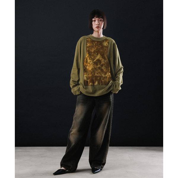 tシャツ DOCKING L/S TOPS レディース