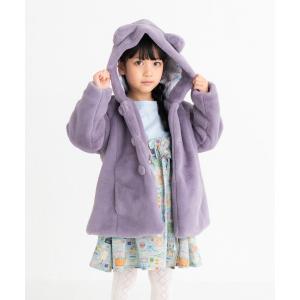 コート アウター ねこ耳ファーコート キッズ 子供服 女の子