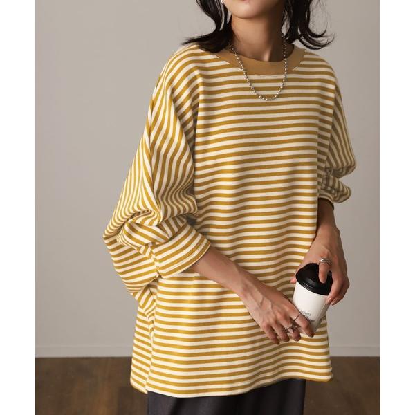 tシャツ ボーダーロンT レディース