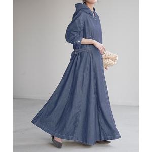 FOXEY NEW YORK 「FOXEY YORK」 チェック柄半袖ワンピース 38 ブルー